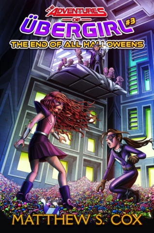 The Adventures of Ubergirl series - middle grade superhero novel